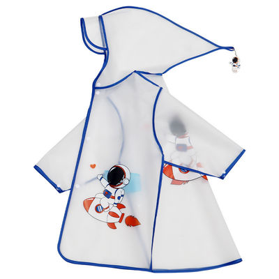 EVA casacos de chuva para crianças transparente espesso de uma peça longa poncho e chuva sapatos conjunto