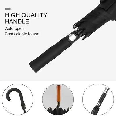 A prova de vento Custom Capsula dobrável Luxo guarda-chuva com impressão de logotipo para 27 polegadas 8k