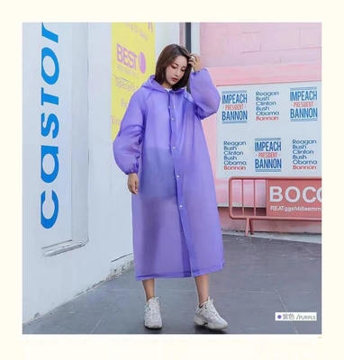 Poncho adulto não descartável para viagens ao ar livre