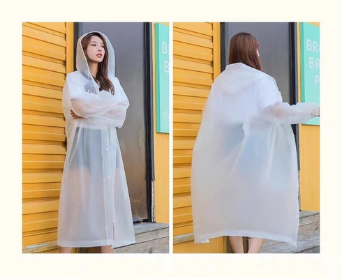 Poncho adulto não descartável para viagens ao ar livre