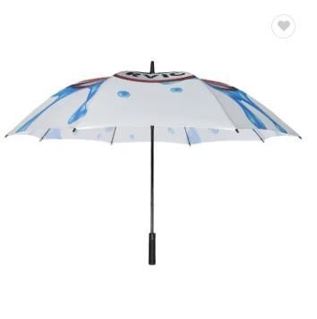 14mm Shaft Windproof Custom Logo Um guarda-chuva de golfe para promoção e grandes viagens Paraguas