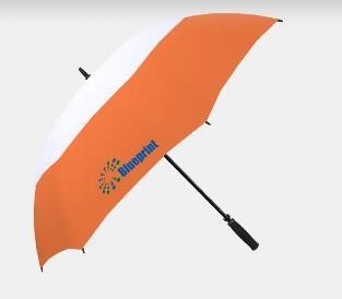 14mm Shaft Windproof Custom Logo Um guarda-chuva de golfe para promoção e grandes viagens Paraguas