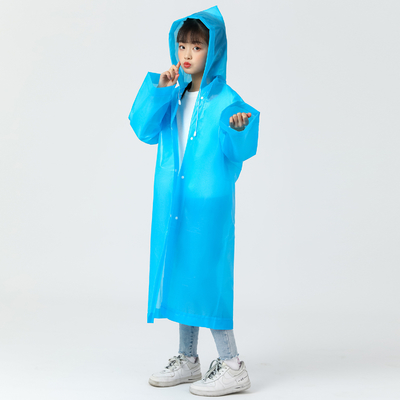 EVA espessado Poncho Pantalão de chuva para crianças descartável com impressão personalizada