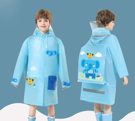 Rainwear Kids Raincoat Meninas Meninos 2023 corpo inteiro impermeável Poncho para a escola primária