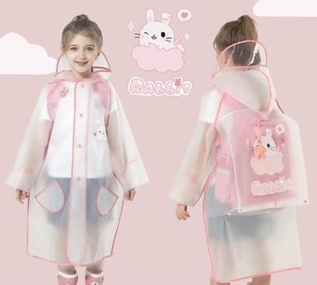 Rainwear Kids Raincoat Meninas Meninos 2023 corpo inteiro impermeável Poncho para a escola primária