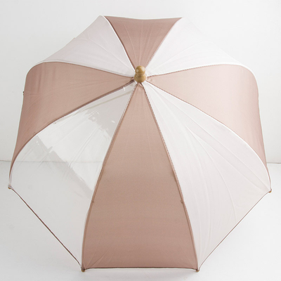 Um guarda-chuva clássico para crianças perfeito para a escola das meninas e necessidades diárias rosa