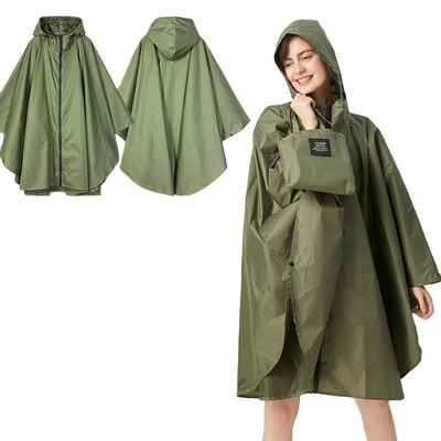 Pantalão de chuva para adultos respirável Poncho tamanho convencional adequado para homens e mulheres