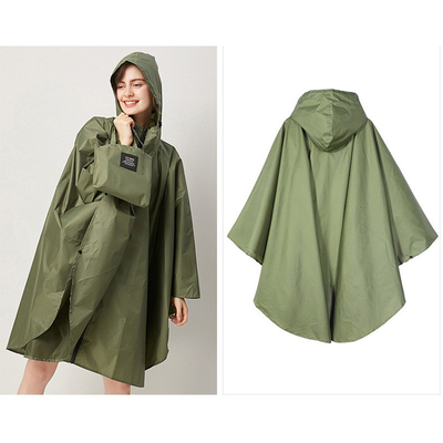 Pantalão de chuva para adultos respirável Poncho tamanho convencional adequado para homens e mulheres