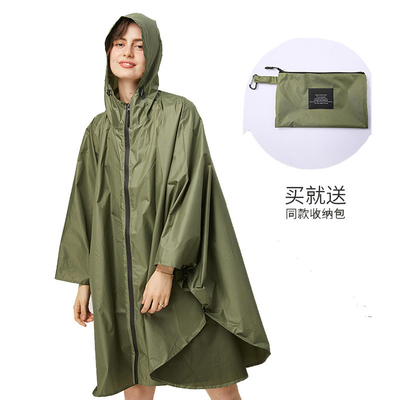 Pantalão de chuva para adultos respirável Poncho tamanho convencional adequado para homens e mulheres