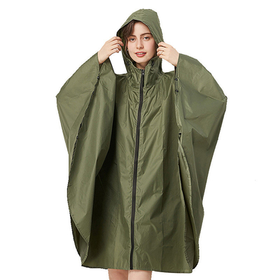 Pantalão de chuva para adultos respirável Poncho tamanho convencional adequado para homens e mulheres