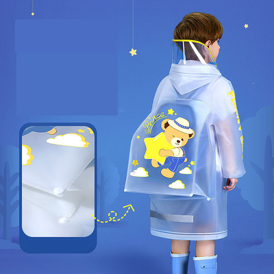 EVA descartável Pacote de chuva para bebê e estudante Poncho infantil para estudantes