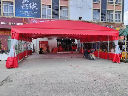 Impressão personalizada Eventos ao ar livre Estiramento de tenda de empurrão e puxa para estacionamento de carro fácil