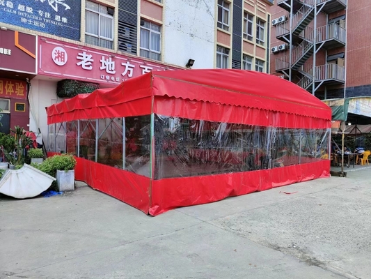 Impressão personalizada Eventos ao ar livre Estiramento de tenda de empurrão e puxa para estacionamento de carro fácil