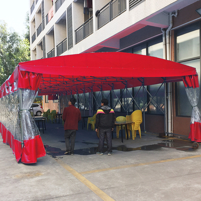 Impressão personalizada Eventos ao ar livre Estiramento de tenda de empurrão e puxa para estacionamento de carro fácil
