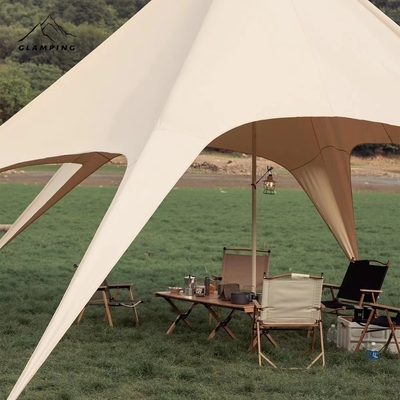 Obtenha o melhor companheiro de acampamento Twin Peaks Canopy Hump com vela Oxford não revestida