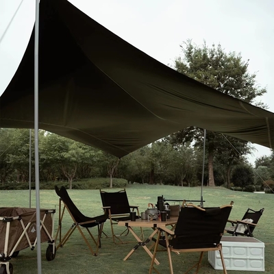 Quadro de alumínio Camping Tarp Tent UPF 50 Canopy Shelter Portable Large Picnic Beach