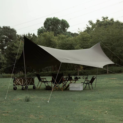 Quadro de alumínio Camping Tarp Tent UPF 50 Canopy Shelter Portable Large Picnic Beach
