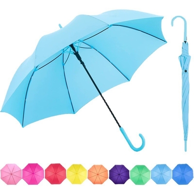 Full Fiber Personalizado Integrado Bending Handle Guarda-chuva de golfe Automático Publicidade Aberta