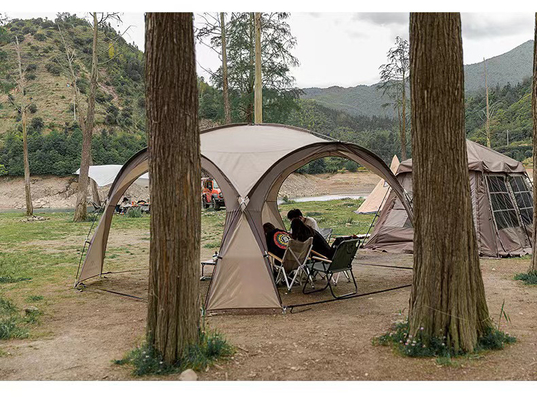 Tenda de acampamento exterior extra grande para 4-8 pessoas Tecido Oxford durável e à prova d'água