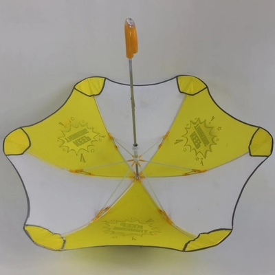 Guarda-chuva de proteção solar de punho longo para escola primária e jardim de infância