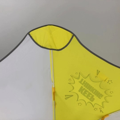 Guarda-chuva de proteção solar de punho longo para escola primária e jardim de infância