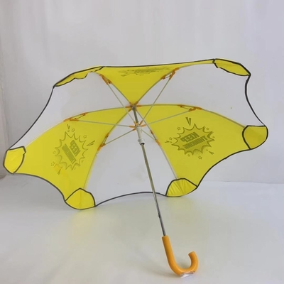 Guarda-chuva de proteção solar de punho longo para escola primária e jardim de infância