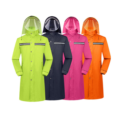 Homens e Mulheres Protecção do Trabalho Tecido de Oxford Pantalão de chuva refletor longo com logotipo personalizado
