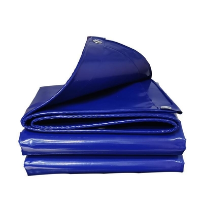 Tenda protetora solar à prova d'água Chapa de lonas redonda com material PVC 500G 550G 600G 650G