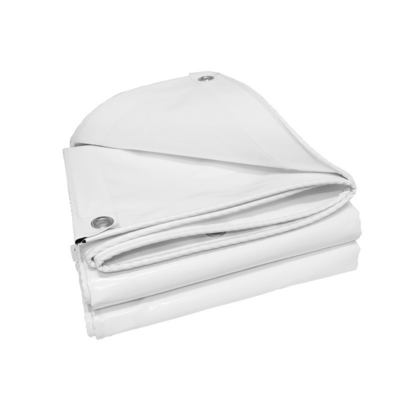 Tenda protetora solar à prova d'água Chapa de lonas redonda com material PVC 500G 550G 600G 650G