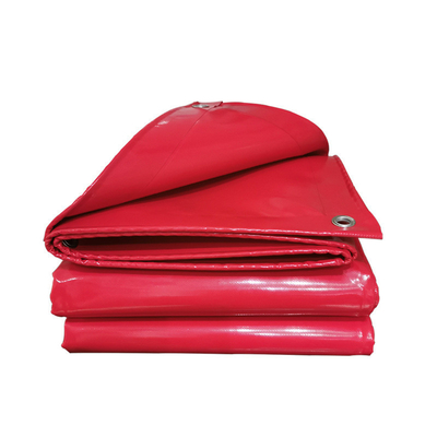 Tenda protetora solar à prova d'água Chapa de lonas redonda com material PVC 500G 550G 600G 650G