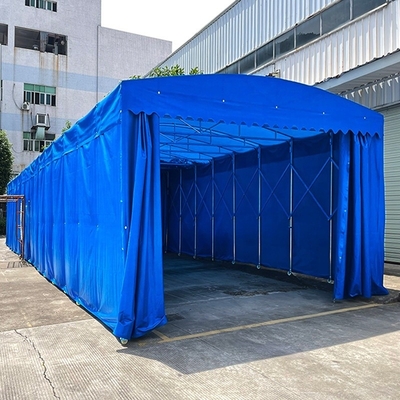 Tenda de camping de PVC de impressão personalizada para protetor solar ao ar livre e ervas daninhas em condições de vento