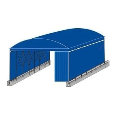 Tenda de exterior movível e dobrável com estrutura de aço galvanizado para uma longa vida útil de 10 anos
