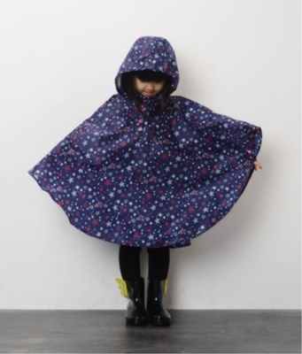 Mochila de jardim de infância para meninos e meninas Estrela Impressão Cabo fino de chuva Poliéster