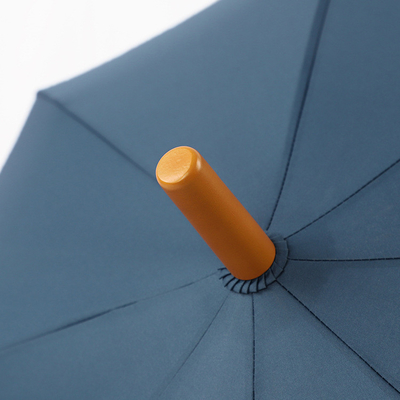 Um guarda-chuva de 8 costelas com marca de empresa personalizada e tecido Pongee 190T