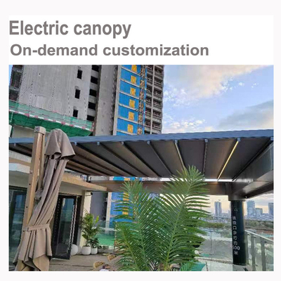 Operação de controle remoto Canopy elétrico para grandes inundações Sala de tenda móvel de armazenamento
