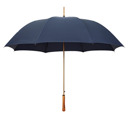 Design minimalista estilo 27 polegadas 8K 190T Pongee luxo guarda-chuva para publicidade pendurada