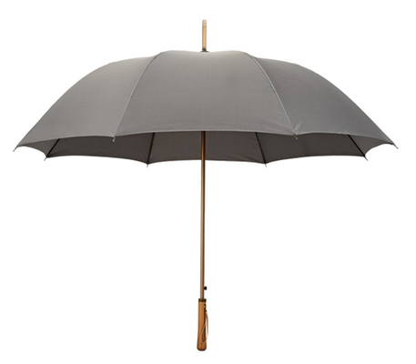 Design minimalista estilo 27 polegadas 8K 190T Pongee luxo guarda-chuva para publicidade pendurada