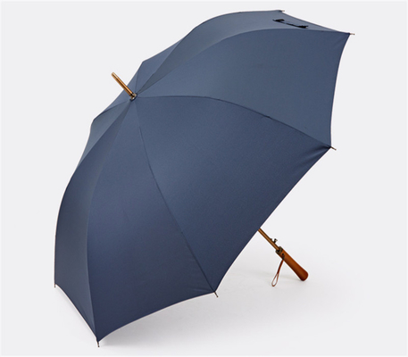 Design minimalista estilo 27 polegadas 8K 190T Pongee luxo guarda-chuva para publicidade pendurada