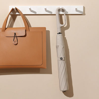 Guarda-sol automático aberto guarda-chuva 190T Pongee Tecido de tamanho grande Anel reforçado