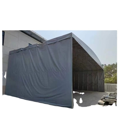 Tenda de caravana de garagem dobrável com controle remoto