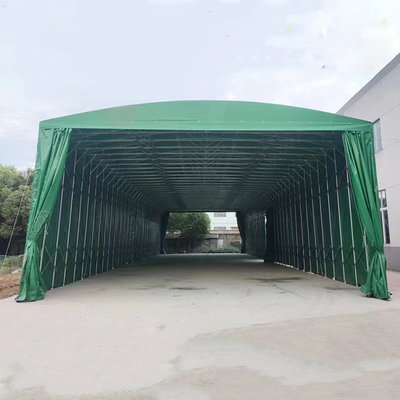 Tenda de caravana de garagem dobrável com controle remoto