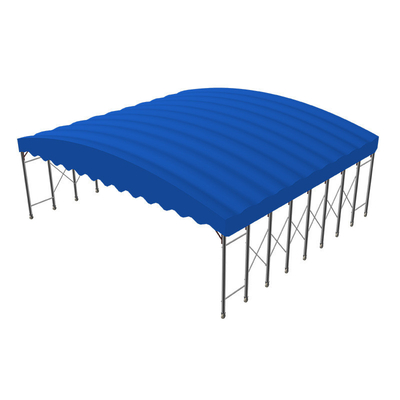 Tenda de braço de cobertura dobrável ao ar livre com toldo retrátil automático e grande armazenamento