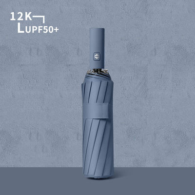 Paraguas automáticos dobráveis com função dupla de proteção solar e chuva