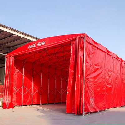Tenda móvel de garagem de armazenamento grande e estrutura de aço