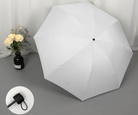 Estilo de Design Minimalista Automático Três Dobras Dez Ossos Dobráveis Sol Guarda-chuva à prova de vento