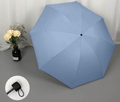 Estilo de Design Minimalista Automático Três Dobras Dez Ossos Dobráveis Sol Guarda-chuva à prova de vento