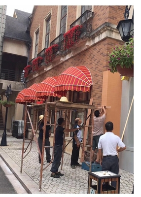 Gazebos semicirculares de estilo francês Canopies econômicas para eventos ao ar livre