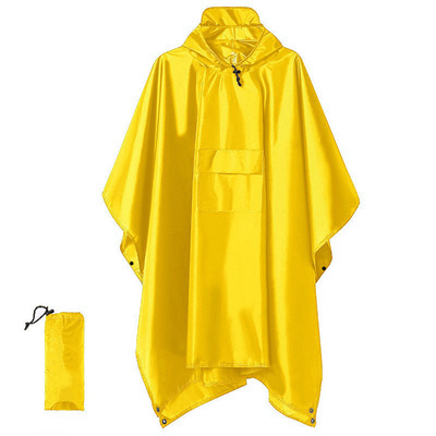Adulto Pacote de chuva para atividades internas e externas Estilo poncho para uma pessoa