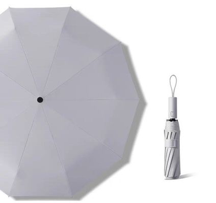 Homens e Mulheres Compacto Tripla Folding Fibra de Vidro Quadro Sol UV guarda-chuva para viagens