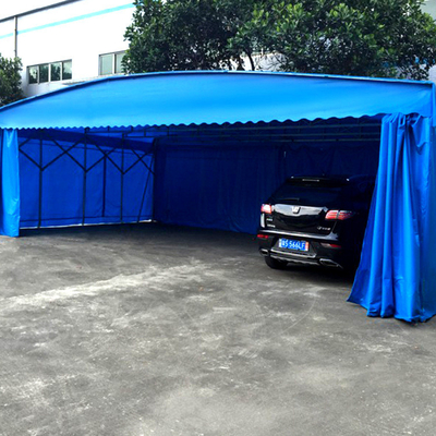 Tenda dobrável exterior retrátil para armazenamento de grande comprimento claro e impressão personalizada